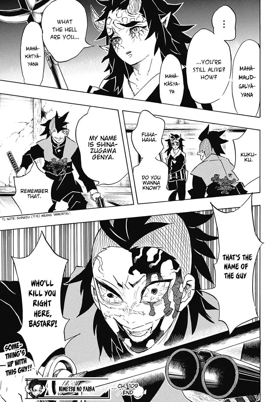 Kimetsu no Yaiba Chapter 109 19